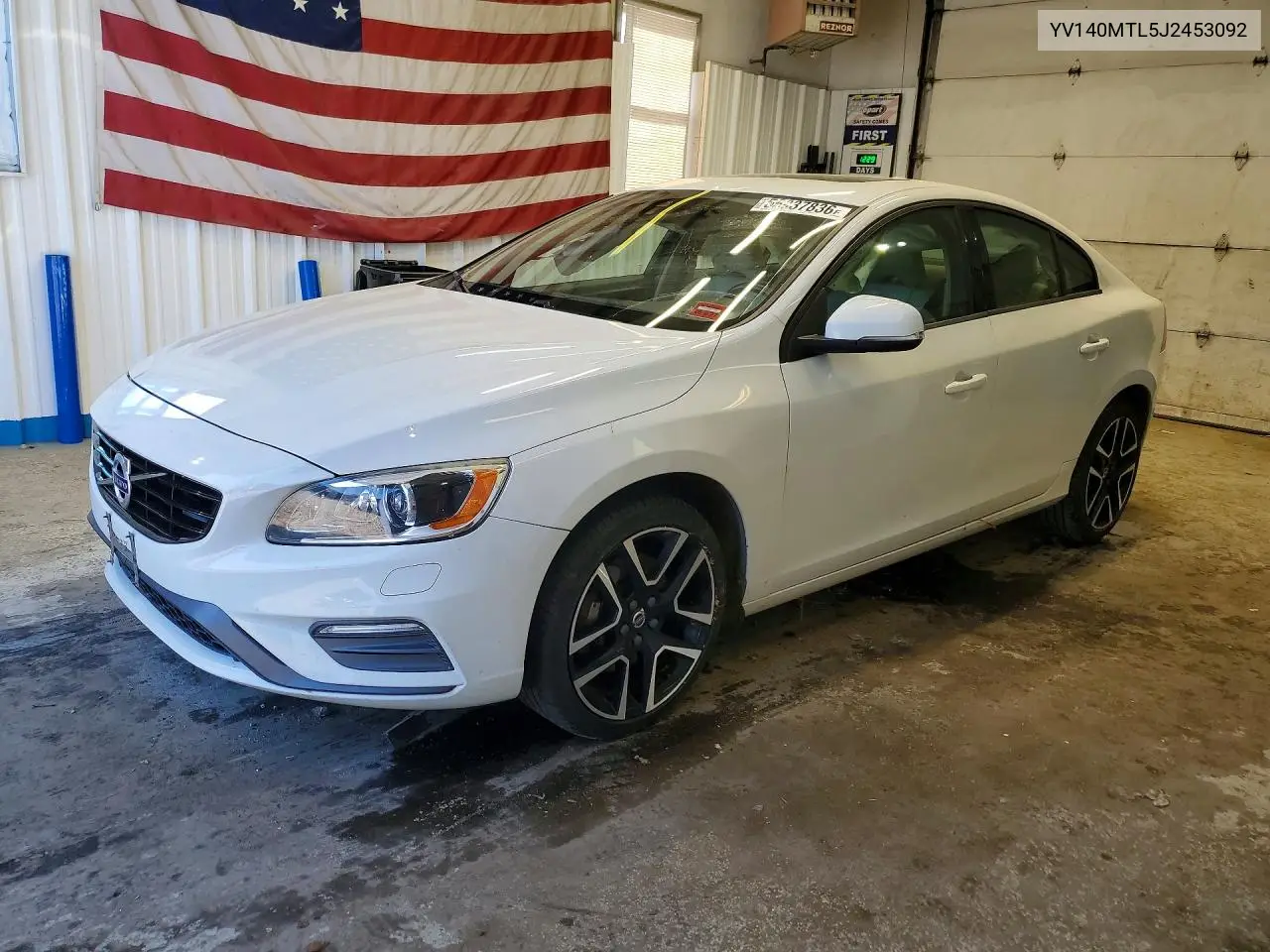 2018 Volvo S60 Dynamic VIN: YV140MTL5J2453092 Lot: 56937836