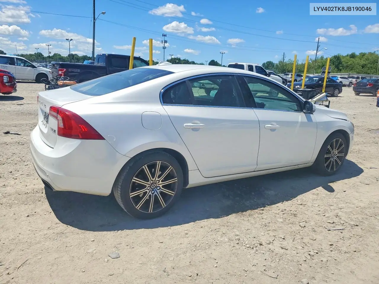2018 Volvo S60 Inscription VIN: LYV402TK8JB190046 Lot: 57614506