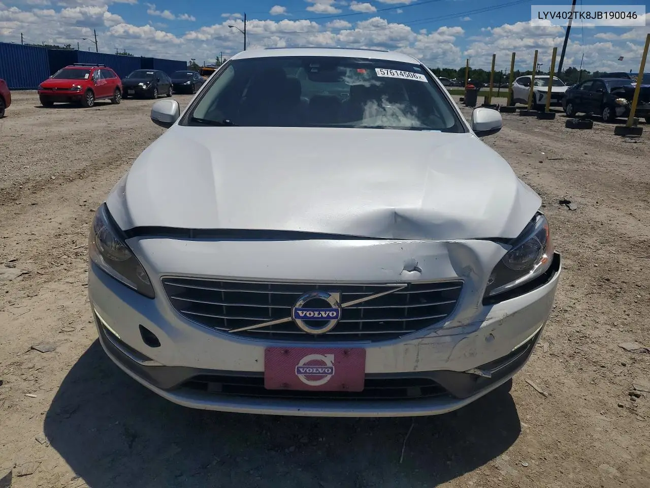 2018 Volvo S60 Inscription VIN: LYV402TK8JB190046 Lot: 57614506