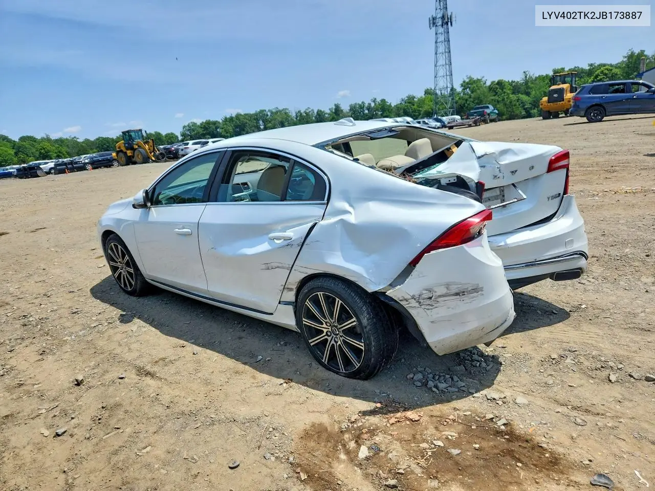 2018 Volvo S60 Inscription VIN: LYV402TK2JB173887 Lot: 57671206
