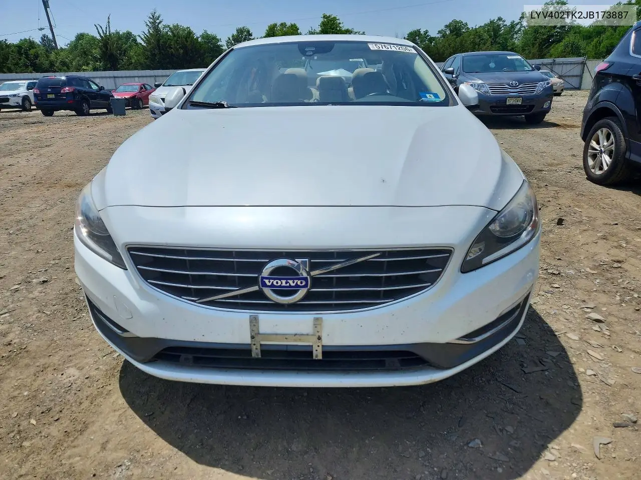 2018 Volvo S60 Inscription VIN: LYV402TK2JB173887 Lot: 57671206