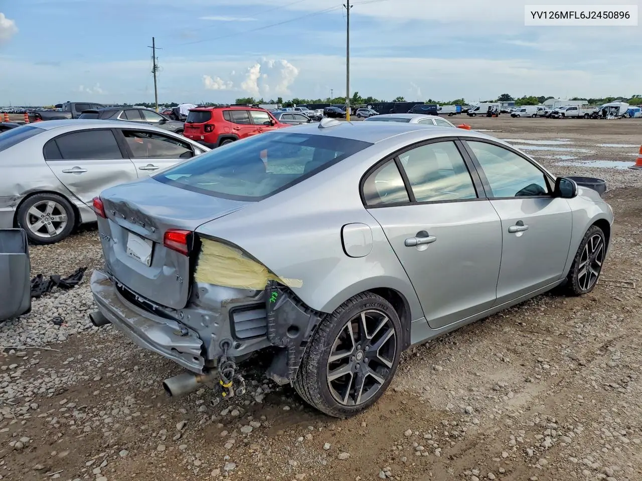 2018 Volvo S60 Dynamic VIN: YV126MFL6J2450896 Lot: 58285056
