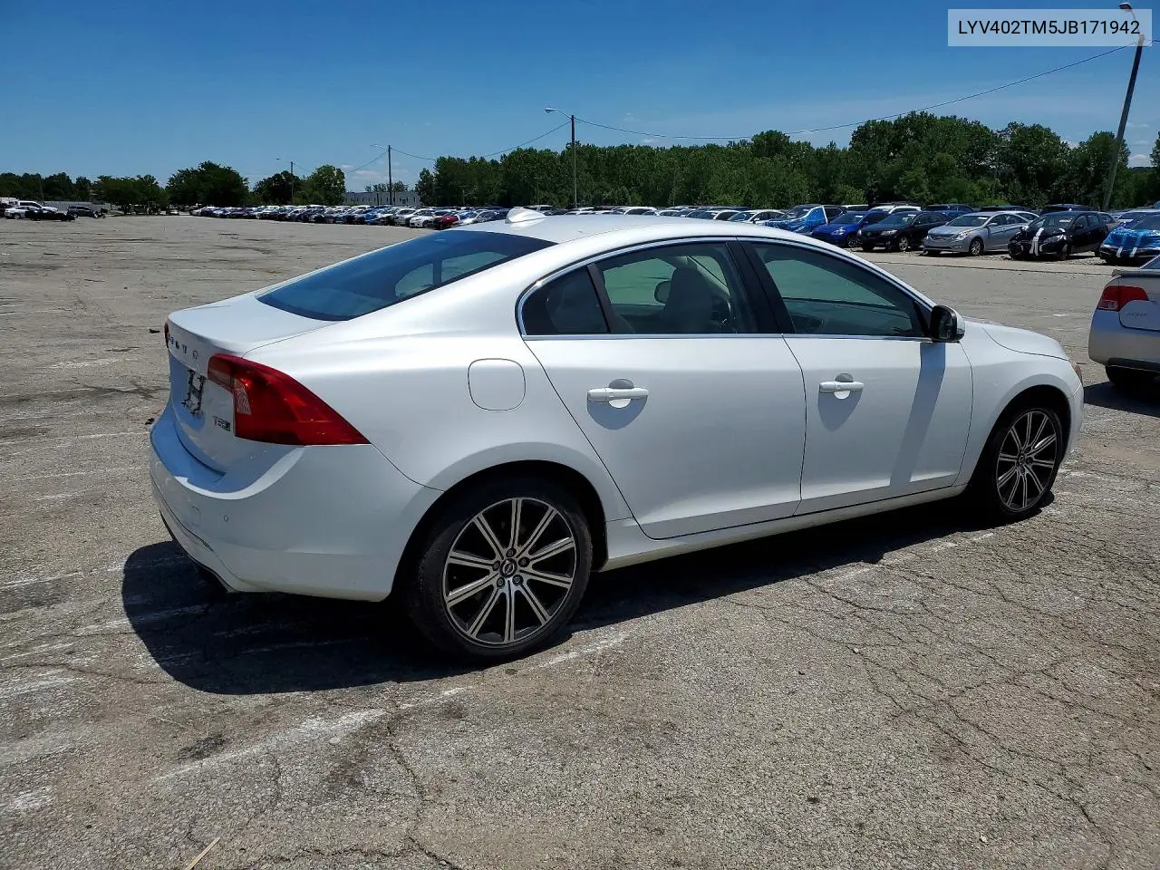 2018 Volvo S60 Platinum VIN: LYV402TM5JB171942 Lot: 58540026