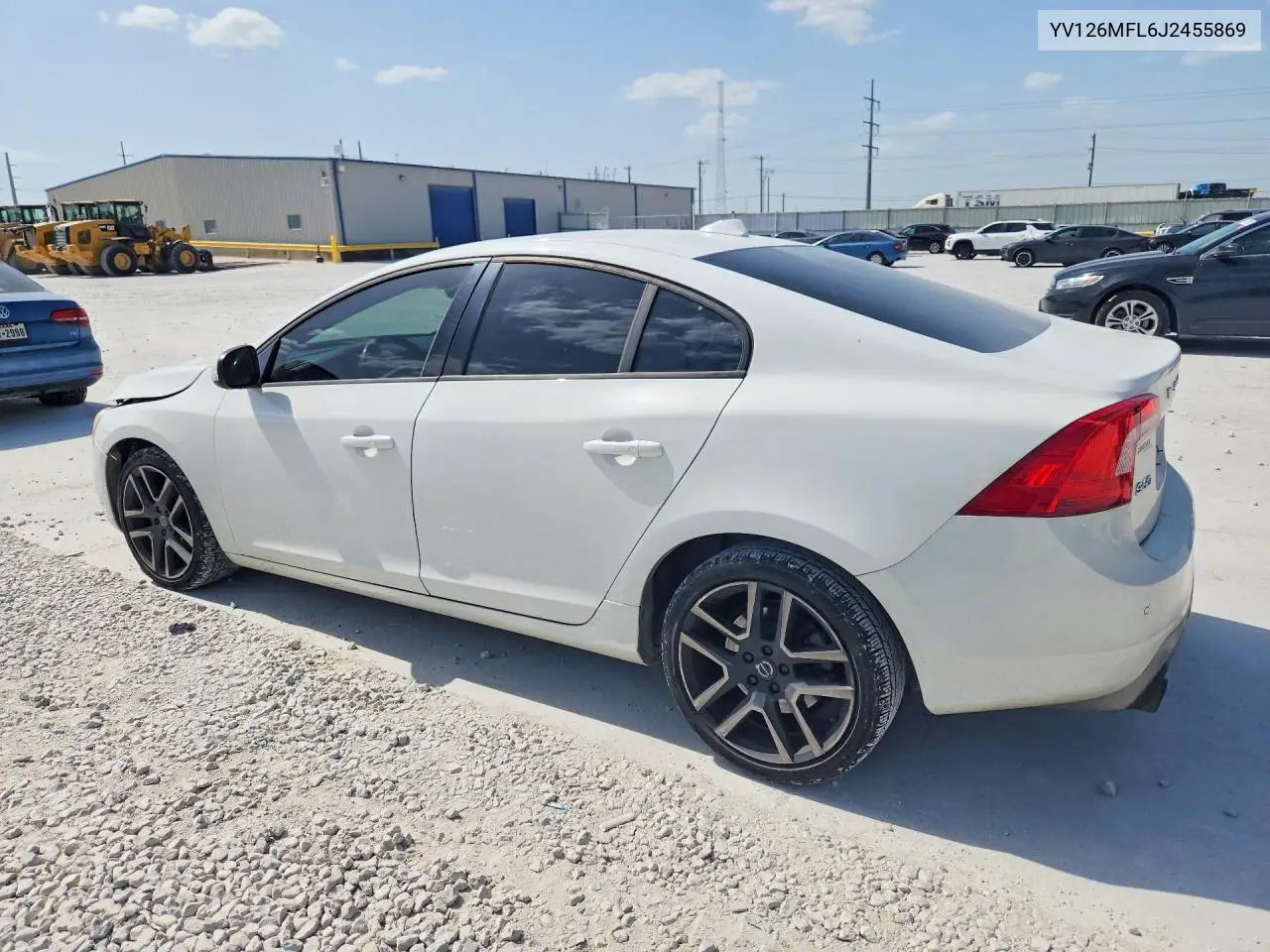 2018 Volvo S60 Dynamic VIN: YV126MFL6J2455869 Lot: 59178066