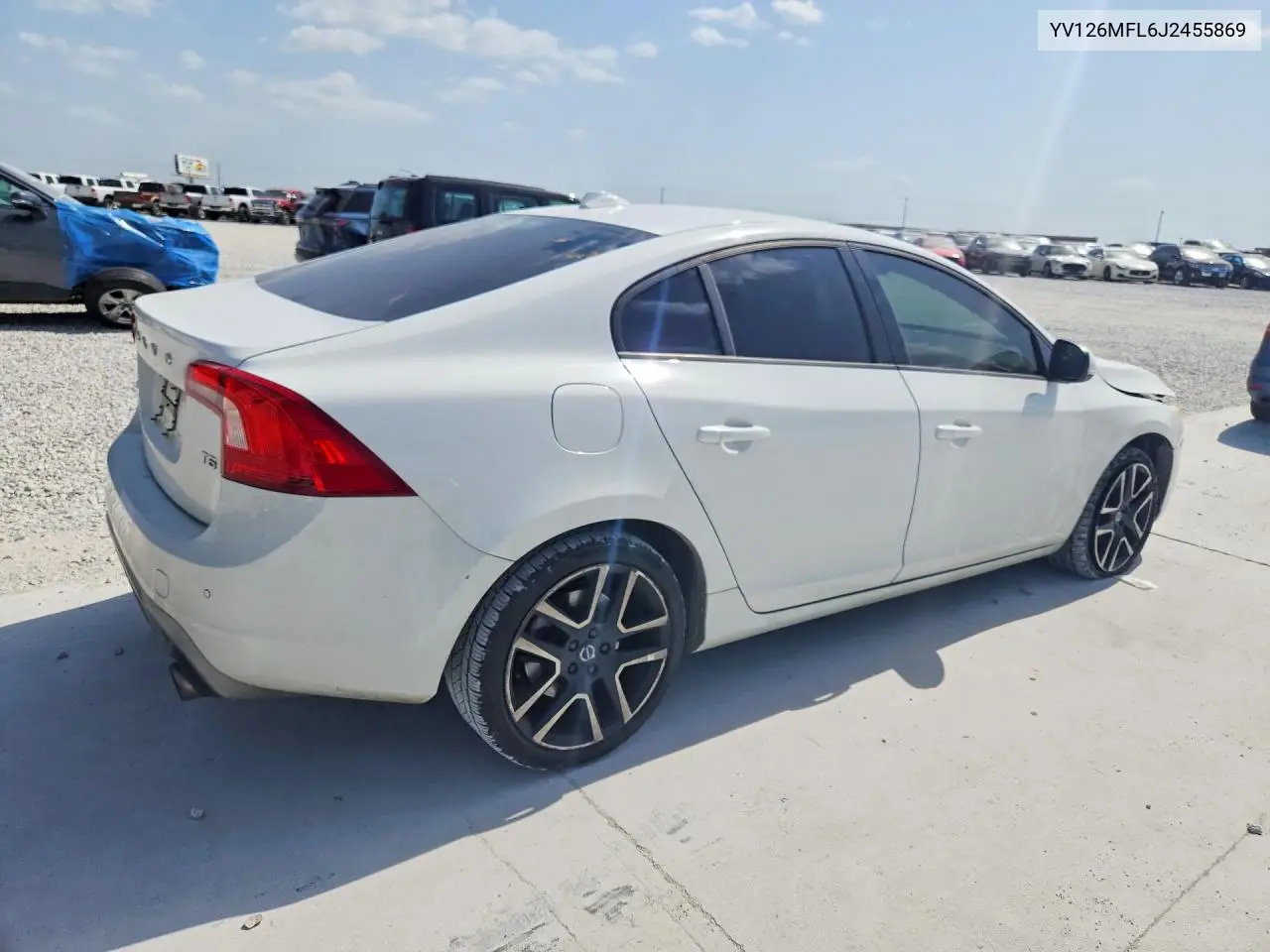 2018 Volvo S60 Dynamic VIN: YV126MFL6J2455869 Lot: 59178066