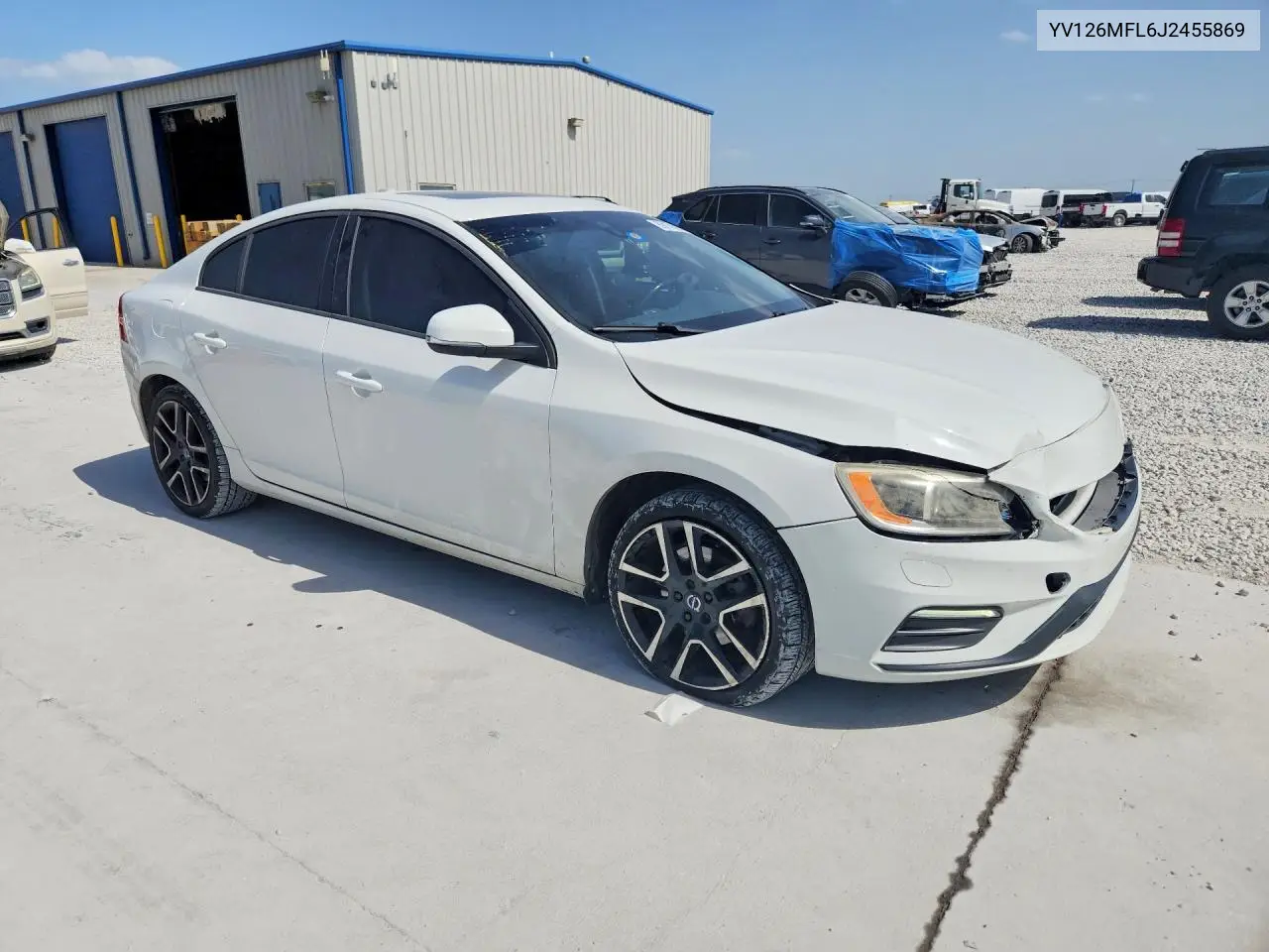 2018 Volvo S60 Dynamic VIN: YV126MFL6J2455869 Lot: 59178066