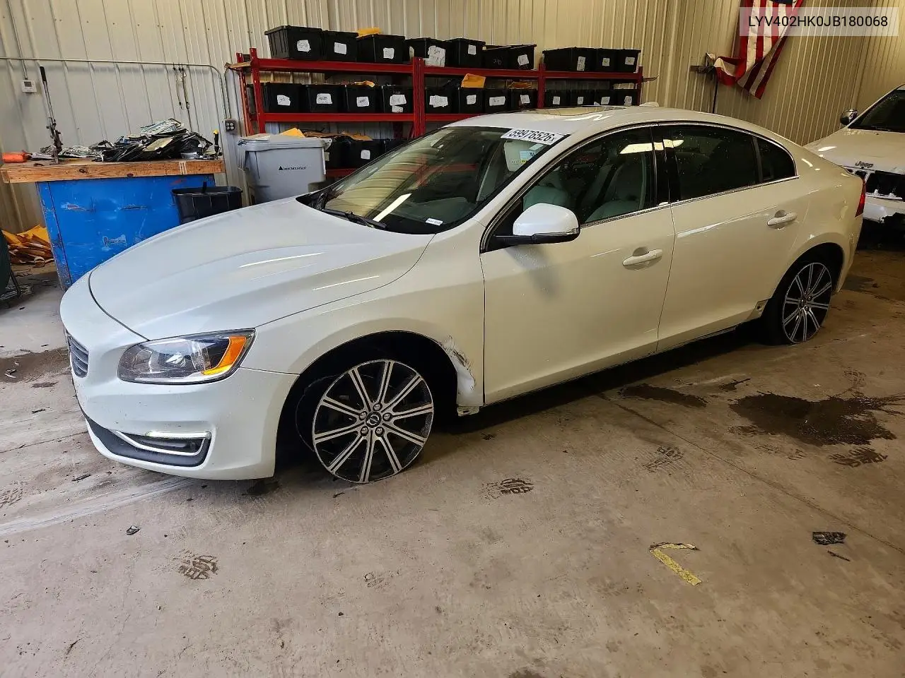 2018 Volvo S60 Premier VIN: LYV402HK0JB180068 Lot: 59976526