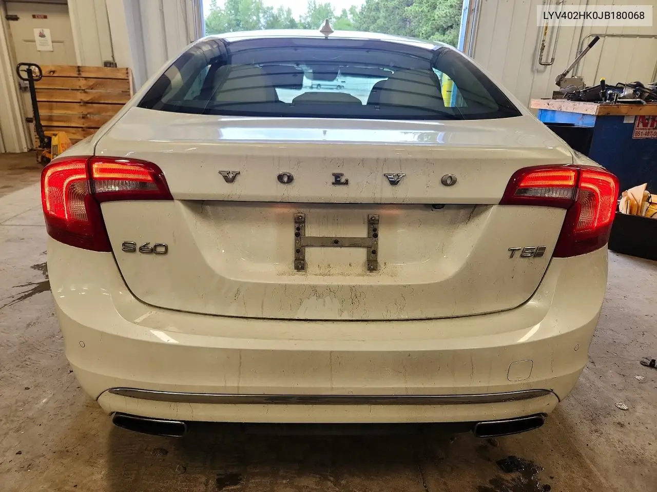 2018 Volvo S60 Premier VIN: LYV402HK0JB180068 Lot: 59976526