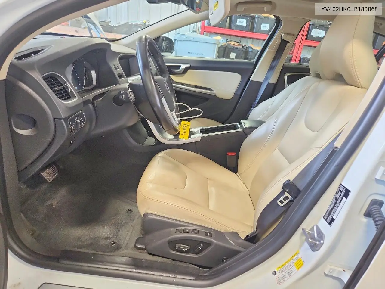 2018 Volvo S60 Premier VIN: LYV402HK0JB180068 Lot: 59976526