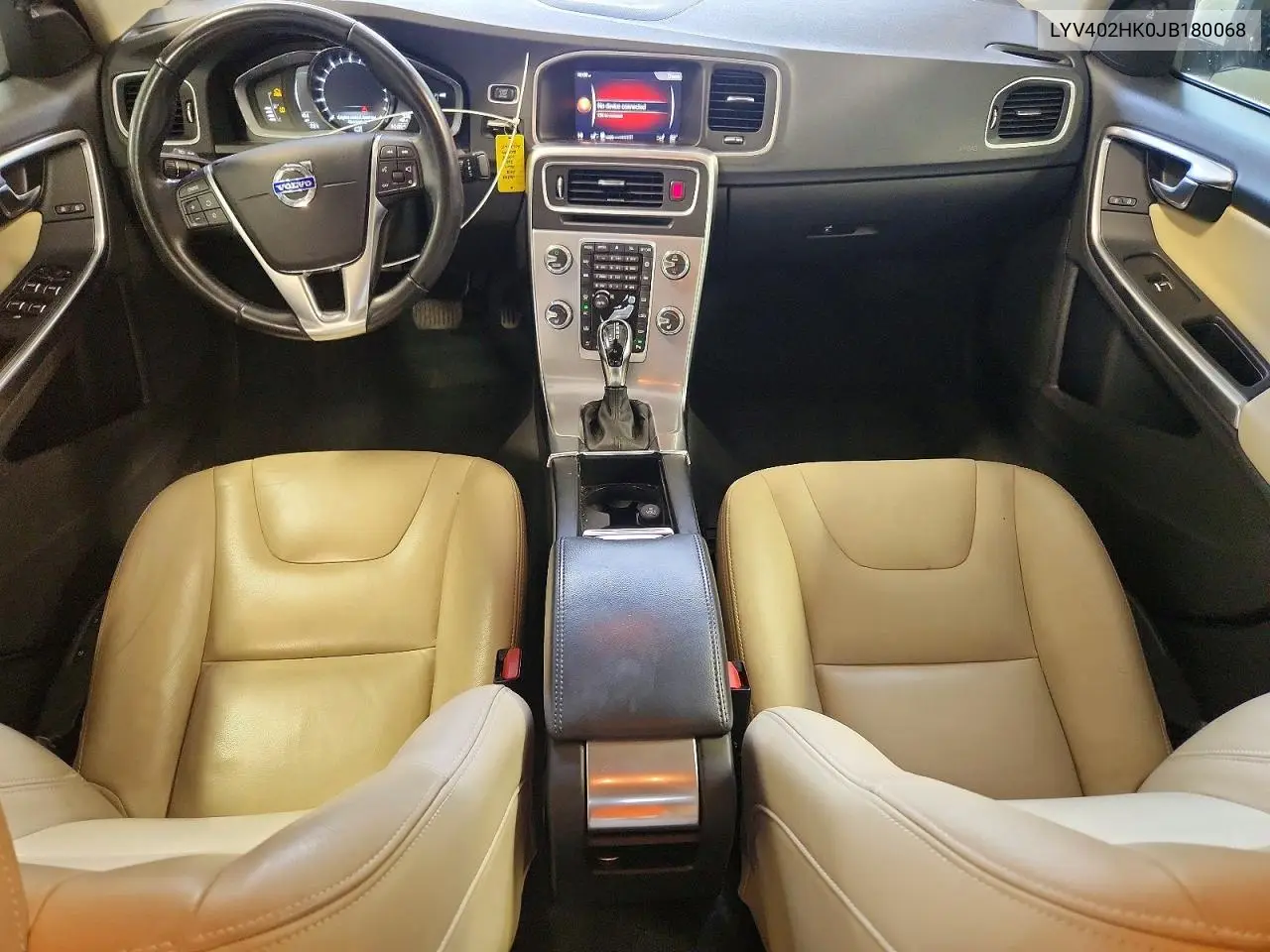 2018 Volvo S60 Premier VIN: LYV402HK0JB180068 Lot: 59976526