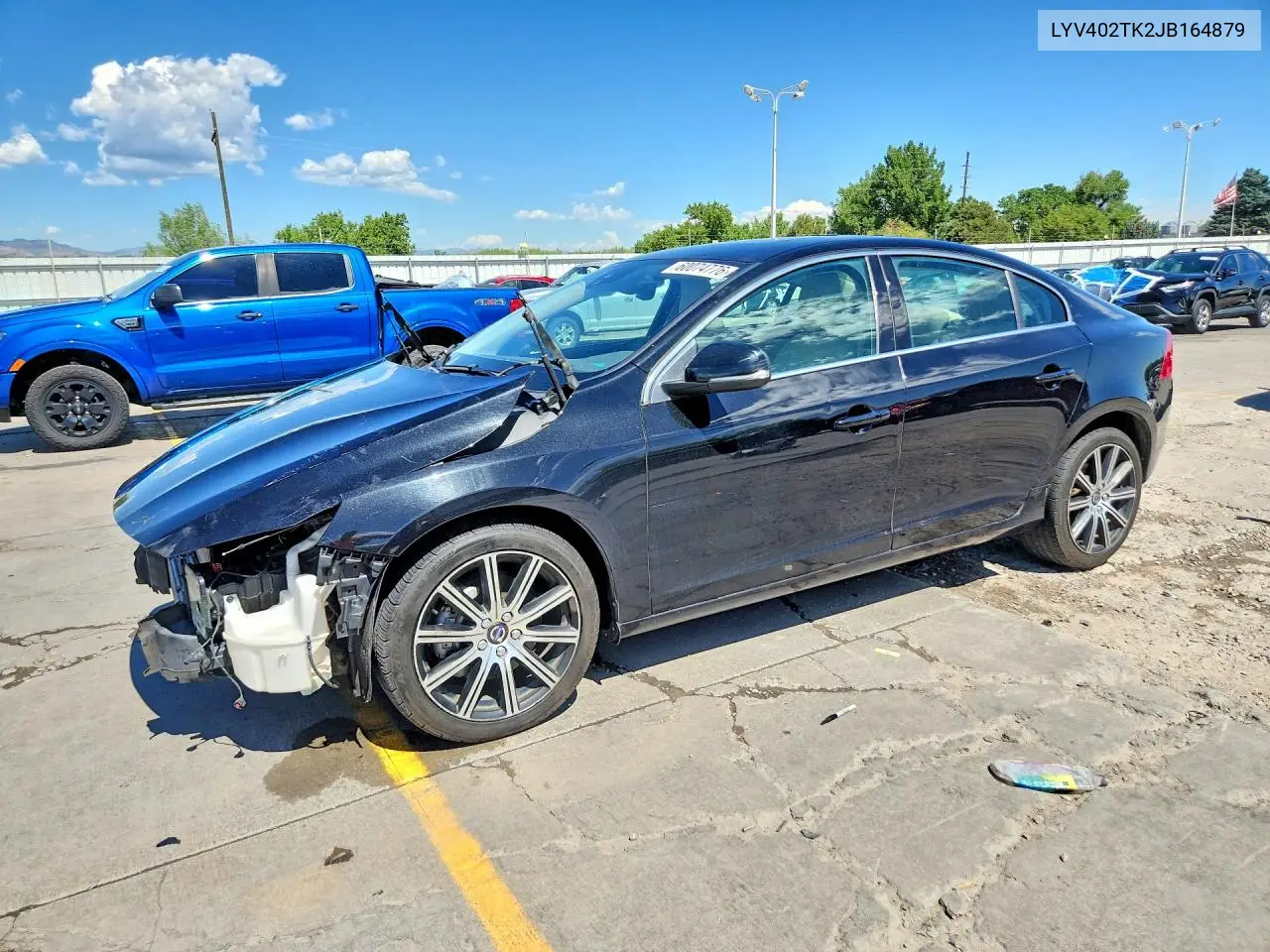 2018 Volvo S60 Inscription VIN: LYV402TK2JB164879 Lot: 60074776