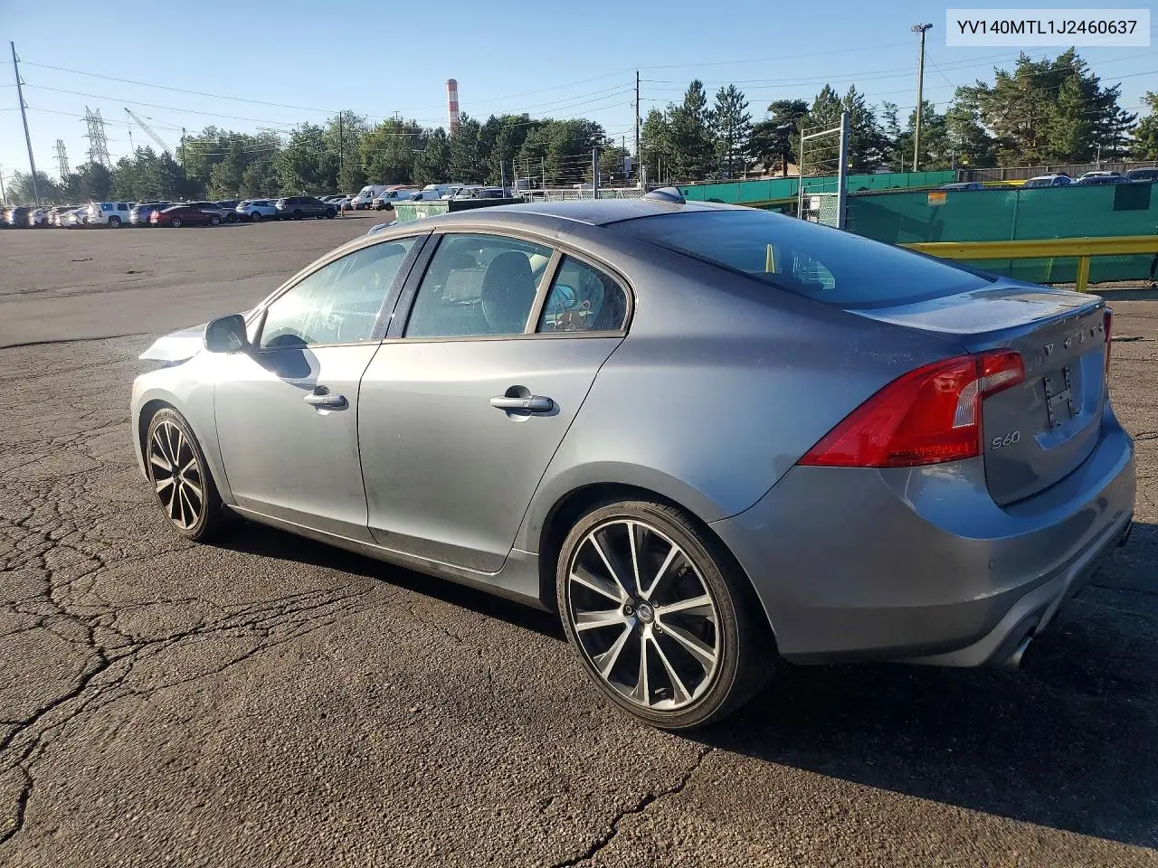 2018 Volvo S60 Dynamic VIN: YV140MTL1J2460637 Lot: 61027386