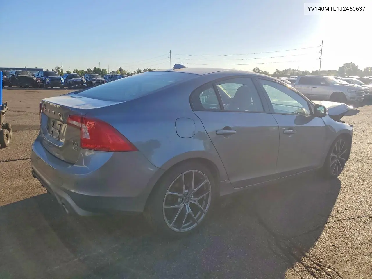 2018 Volvo S60 Dynamic VIN: YV140MTL1J2460637 Lot: 61027386