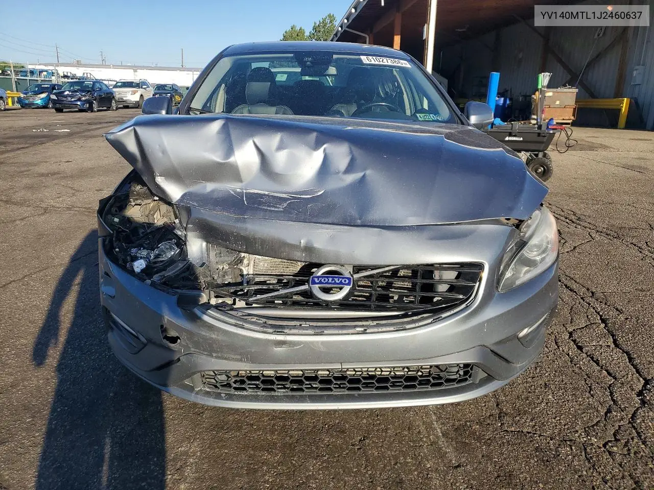 2018 Volvo S60 Dynamic VIN: YV140MTL1J2460637 Lot: 61027386