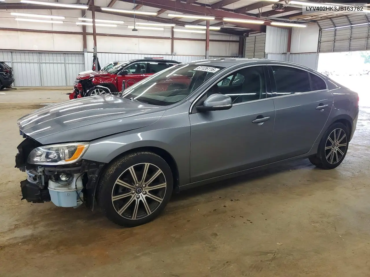 2018 Volvo S60 Premier VIN: LYV402HK3JB163782 Lot: 61126116