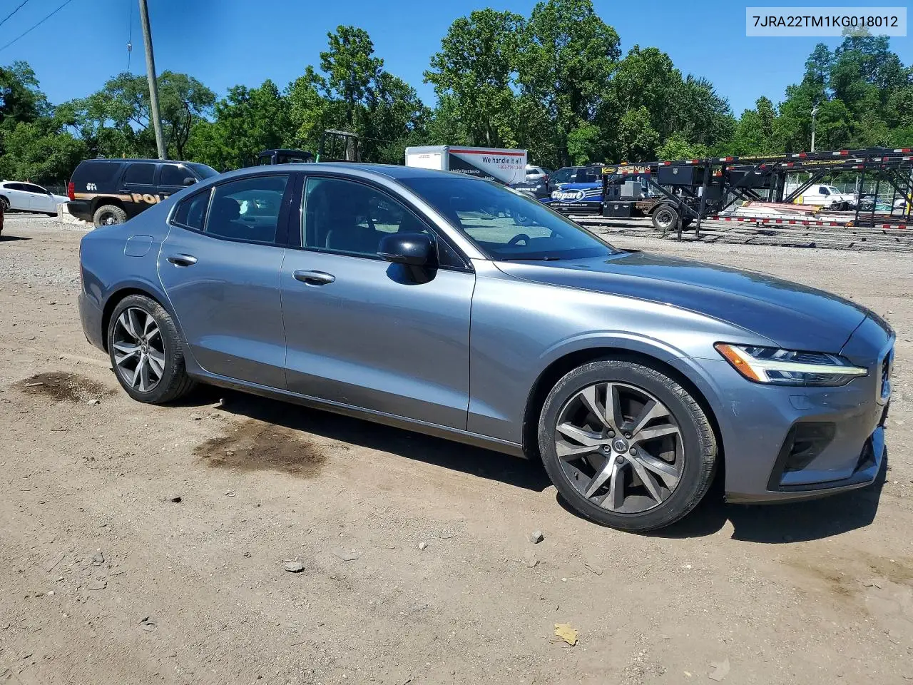 2019 Volvo S60 T6 R-Design VIN: 7JRA22TM1KG018012 Lot: 57462686