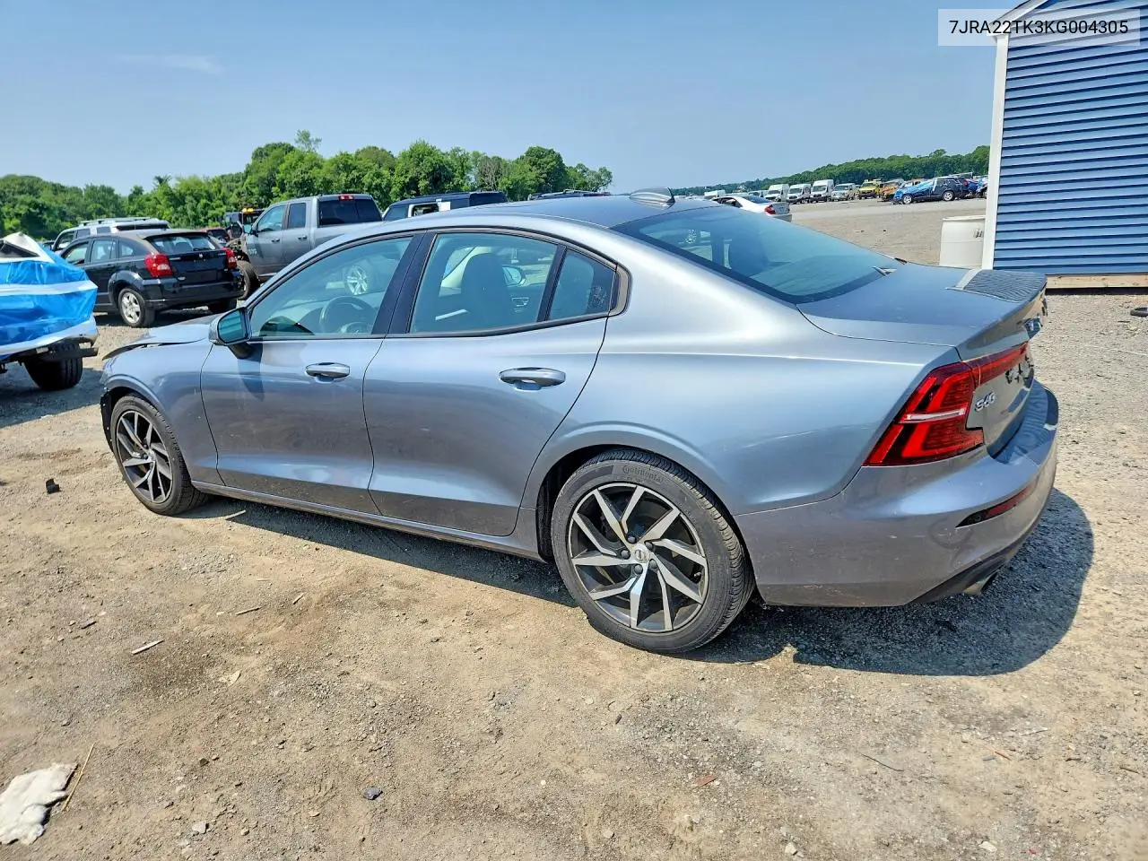 2019 Volvo S60 T6 Momentum VIN: 7JRA22TK3KG004305 Lot: 57556776