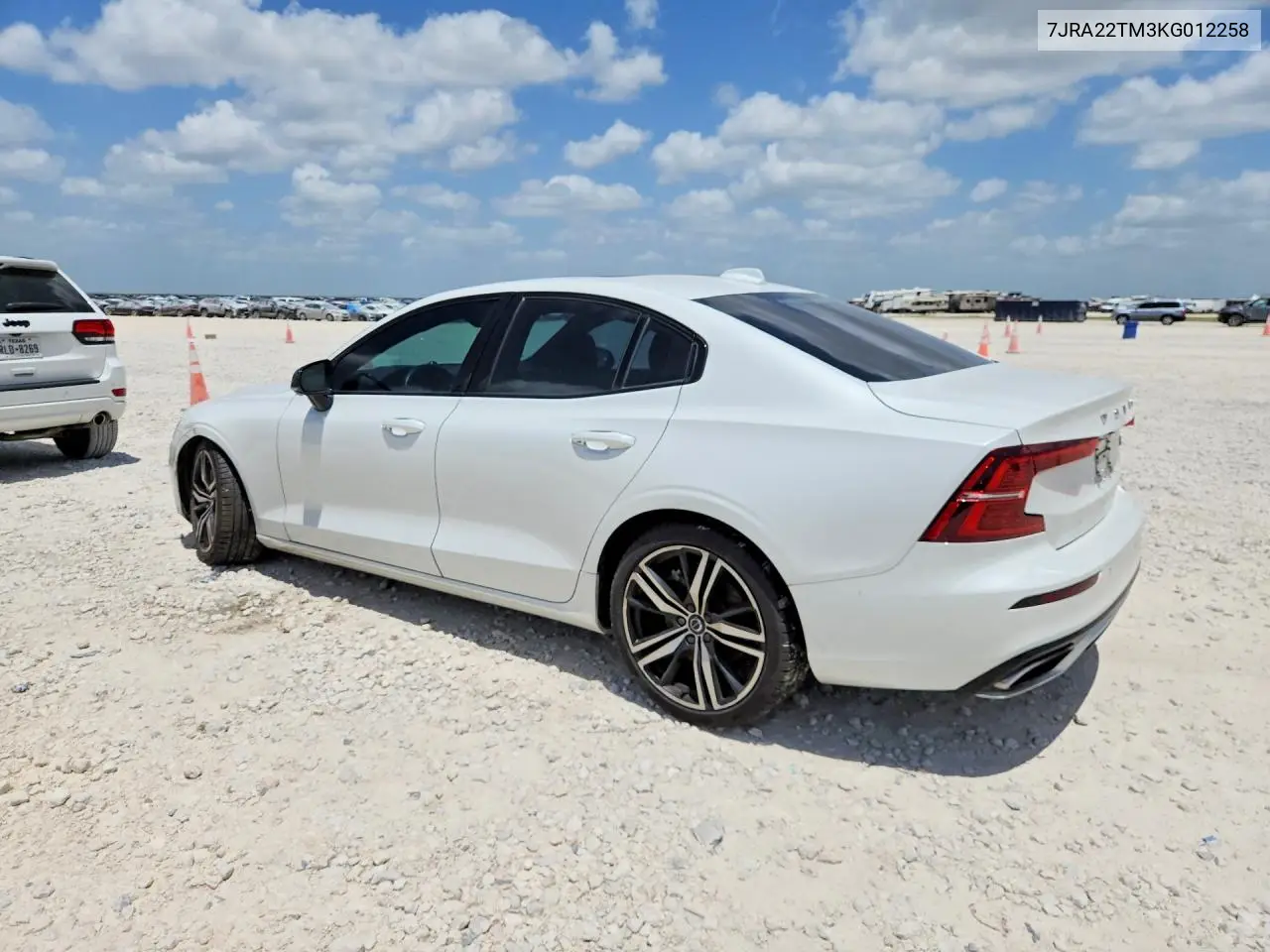 2019 Volvo S60 T6 R-Design VIN: 7JRA22TM3KG012258 Lot: 58097936