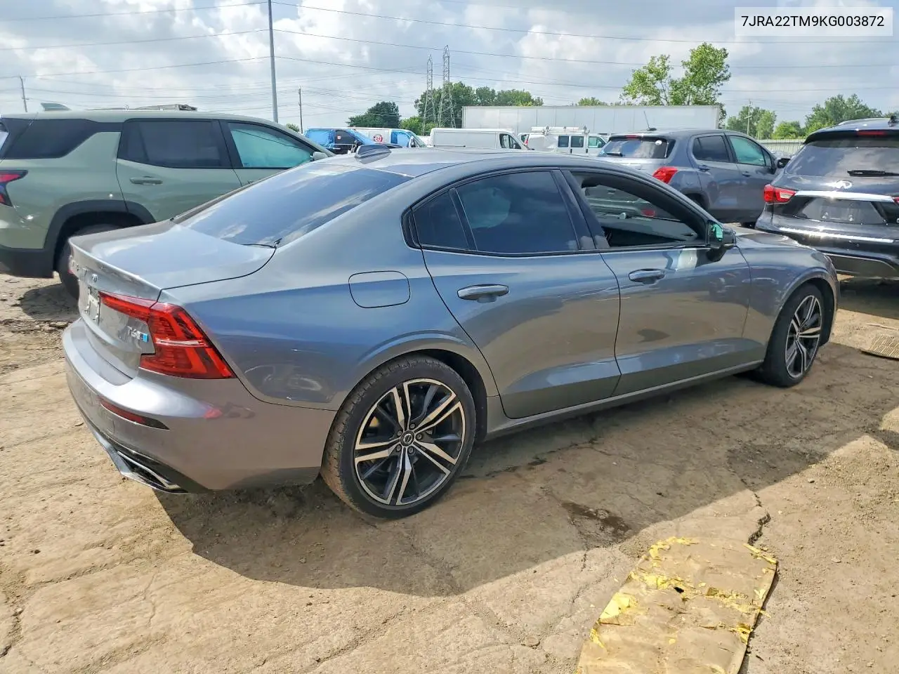 2019 Volvo S60 T6 R-Design VIN: 7JRA22TM9KG003872 Lot: 58896746