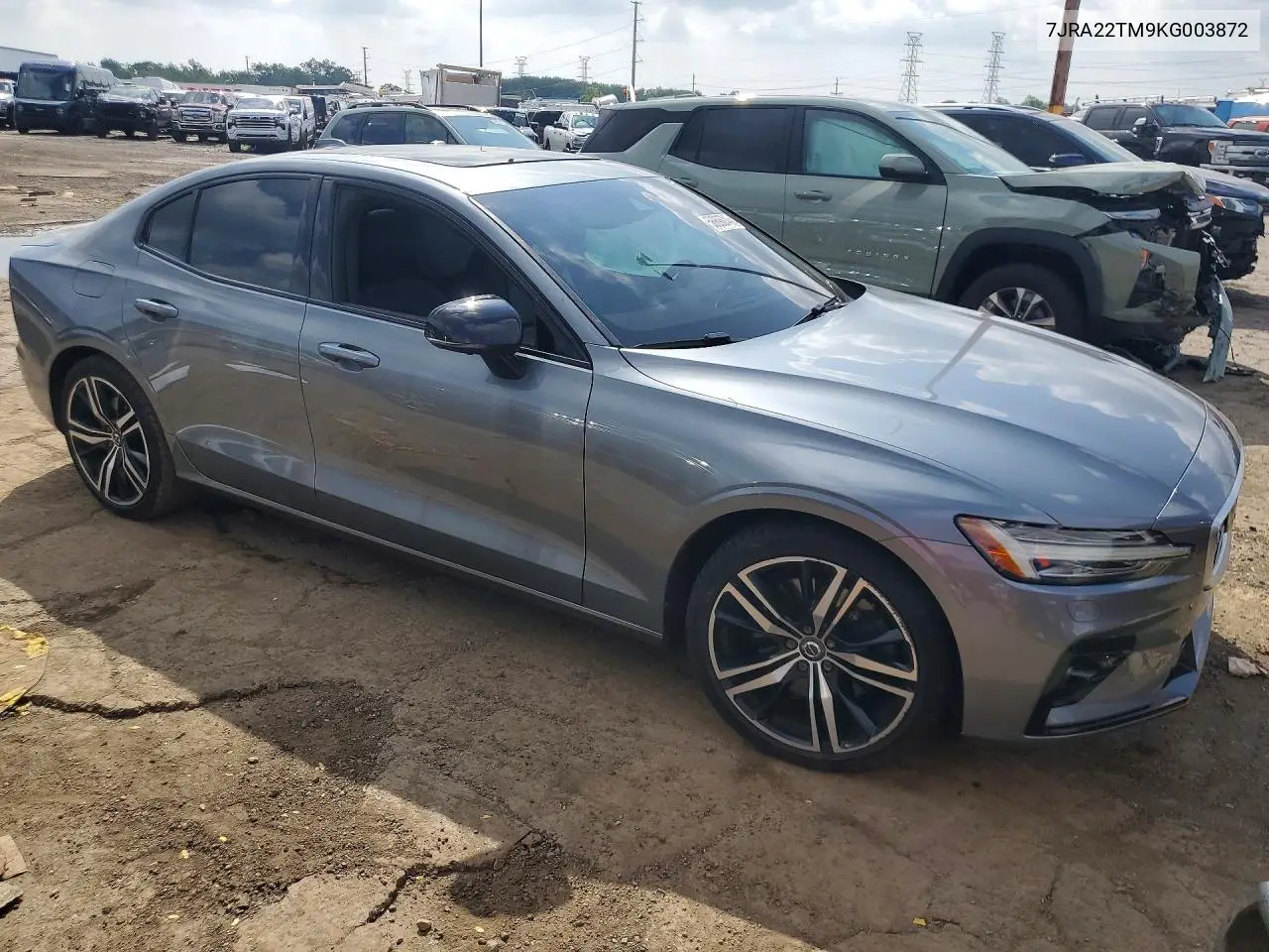 2019 Volvo S60 T6 R-Design VIN: 7JRA22TM9KG003872 Lot: 58896746