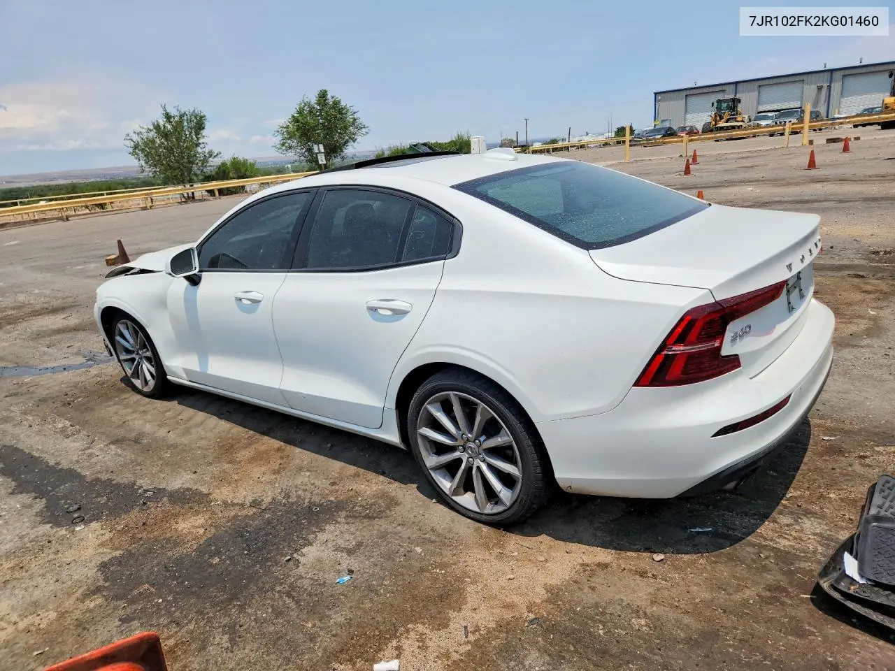 2019 Volvo S60 T5 Momentum VIN: 7JR102FK2KG01460 Lot: 59890976