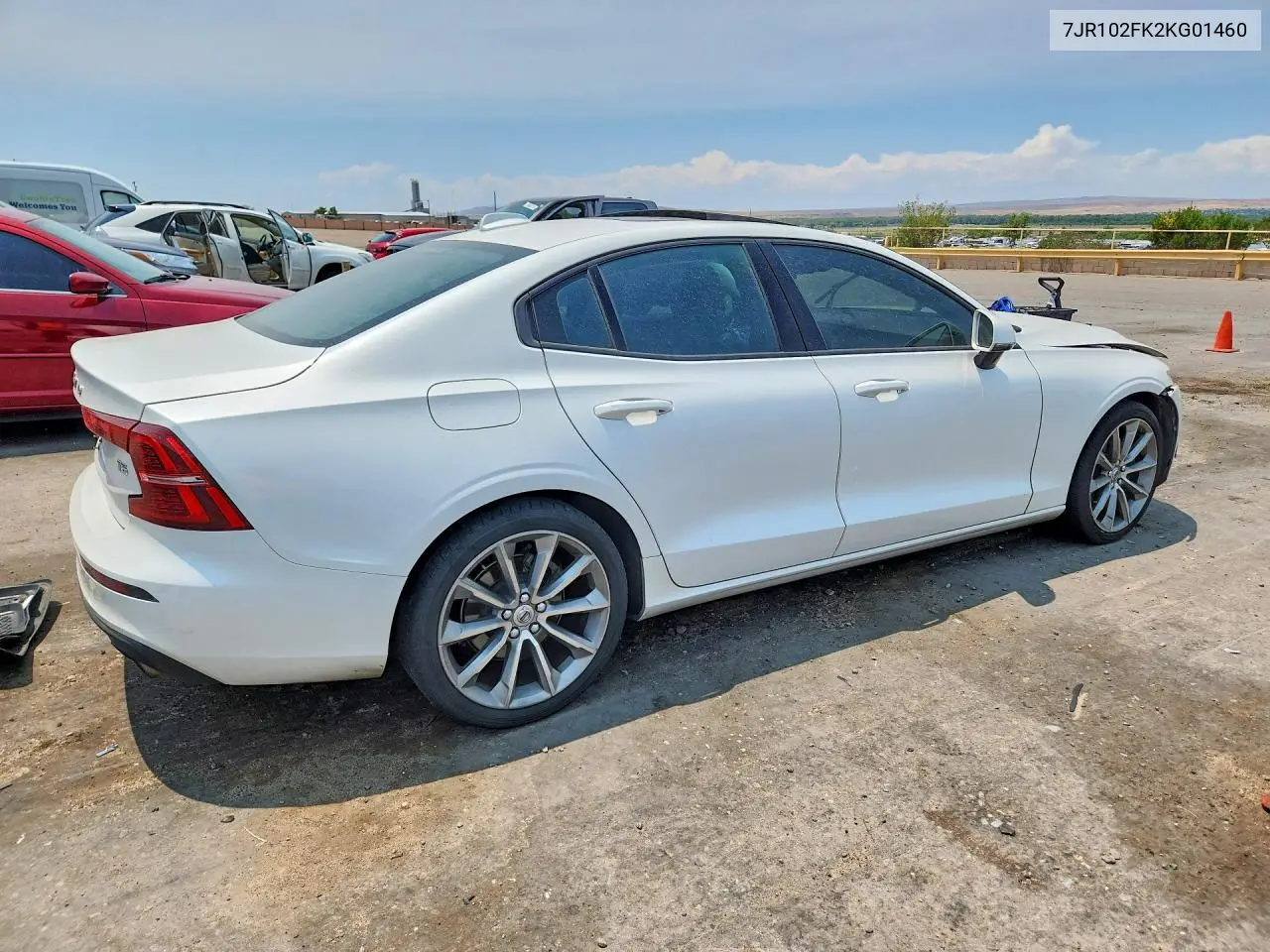 2019 Volvo S60 T5 Momentum VIN: 7JR102FK2KG01460 Lot: 59890976