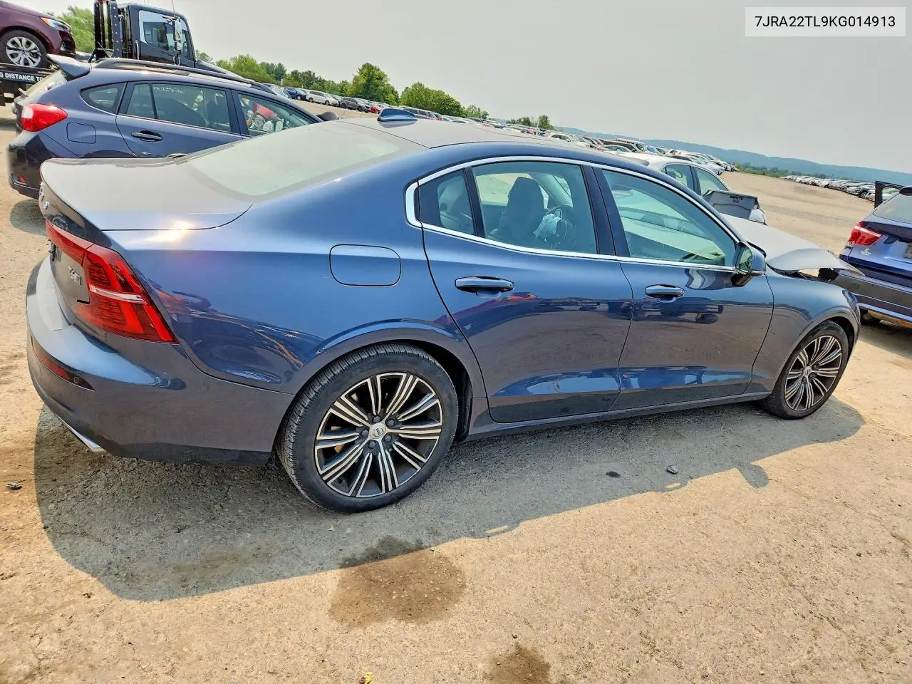 2019 Volvo S60 T6 Inscription VIN: 7JRA22TL9KG014913 Lot: 60865766