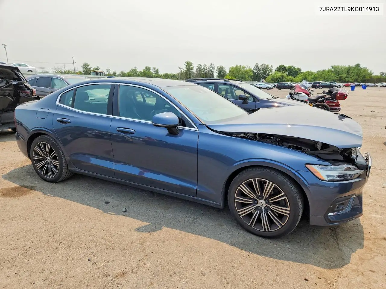 2019 Volvo S60 T6 Inscription VIN: 7JRA22TL9KG014913 Lot: 60865766