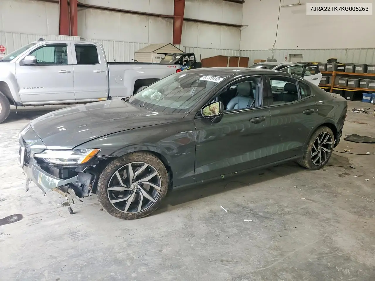 2019 Volvo S60 T6 Momentum VIN: 7JRA22TK7KG005263 Lot: 61140816