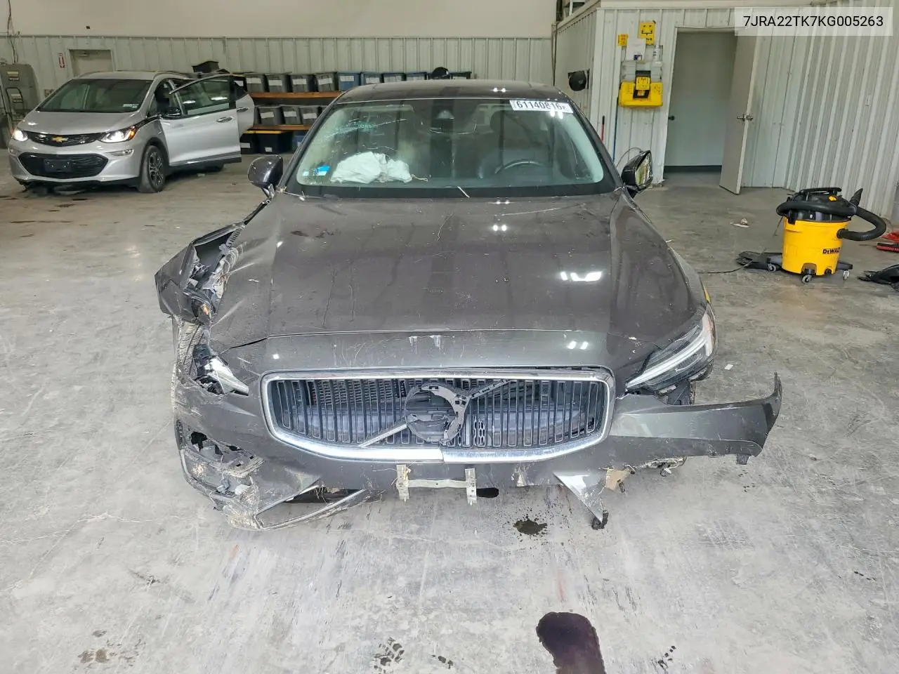 2019 Volvo S60 T6 Momentum VIN: 7JRA22TK7KG005263 Lot: 61140816