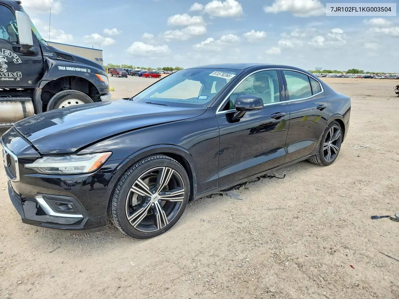 2019 Volvo S60 T5 Inscription VIN: 7JR102FL1KG003504 Lot: 61579266