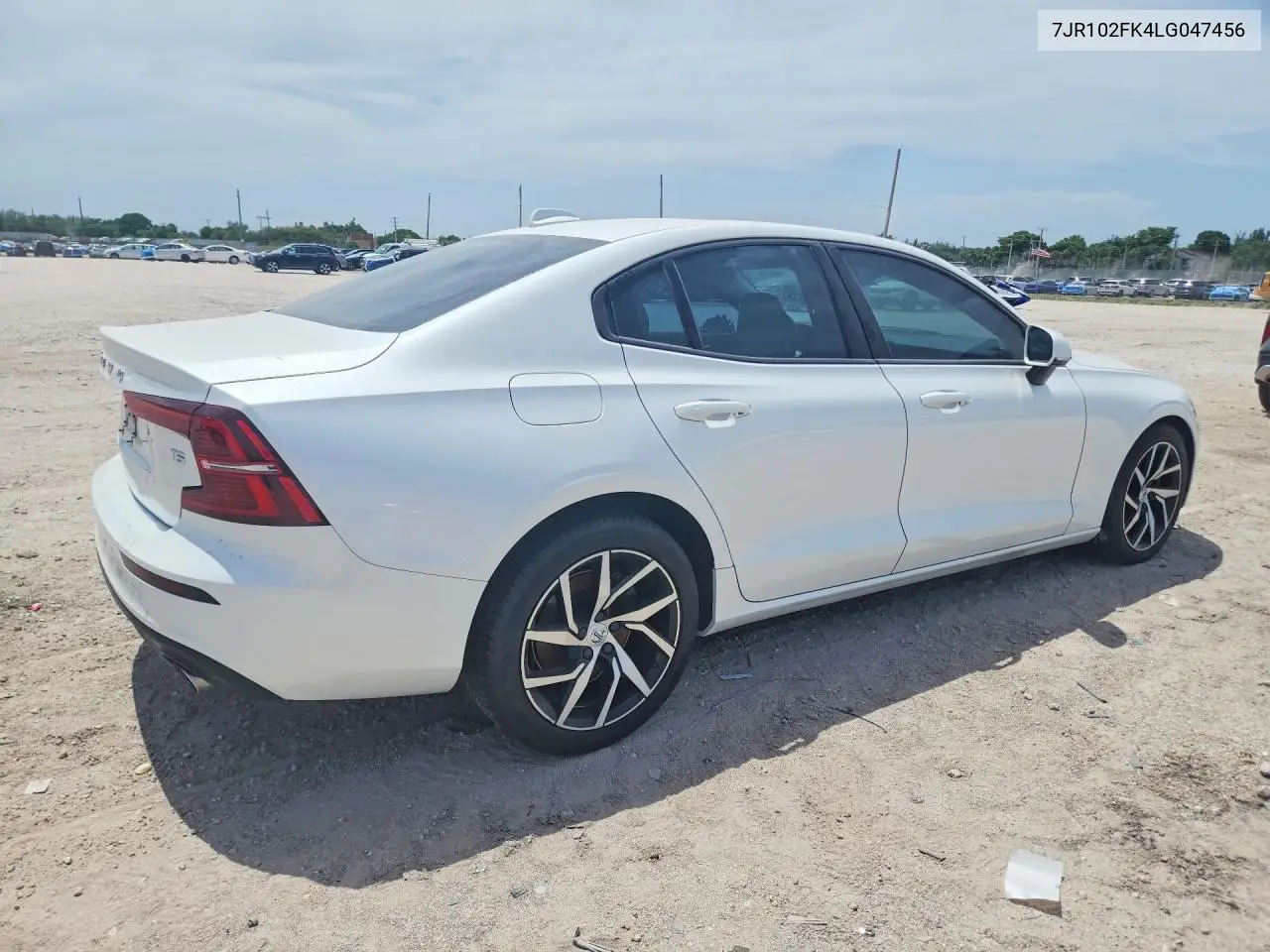 2020 Volvo S60 T5 Momentum VIN: 7JR102FK4LG047456 Lot: 61314126