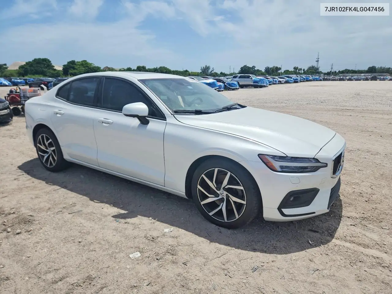 2020 Volvo S60 T5 Momentum VIN: 7JR102FK4LG047456 Lot: 61314126