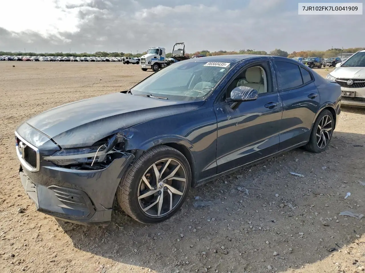 2020 Volvo S60 T5 Momentum VIN: 7JR102FK7LG041909 Lot: 96560435