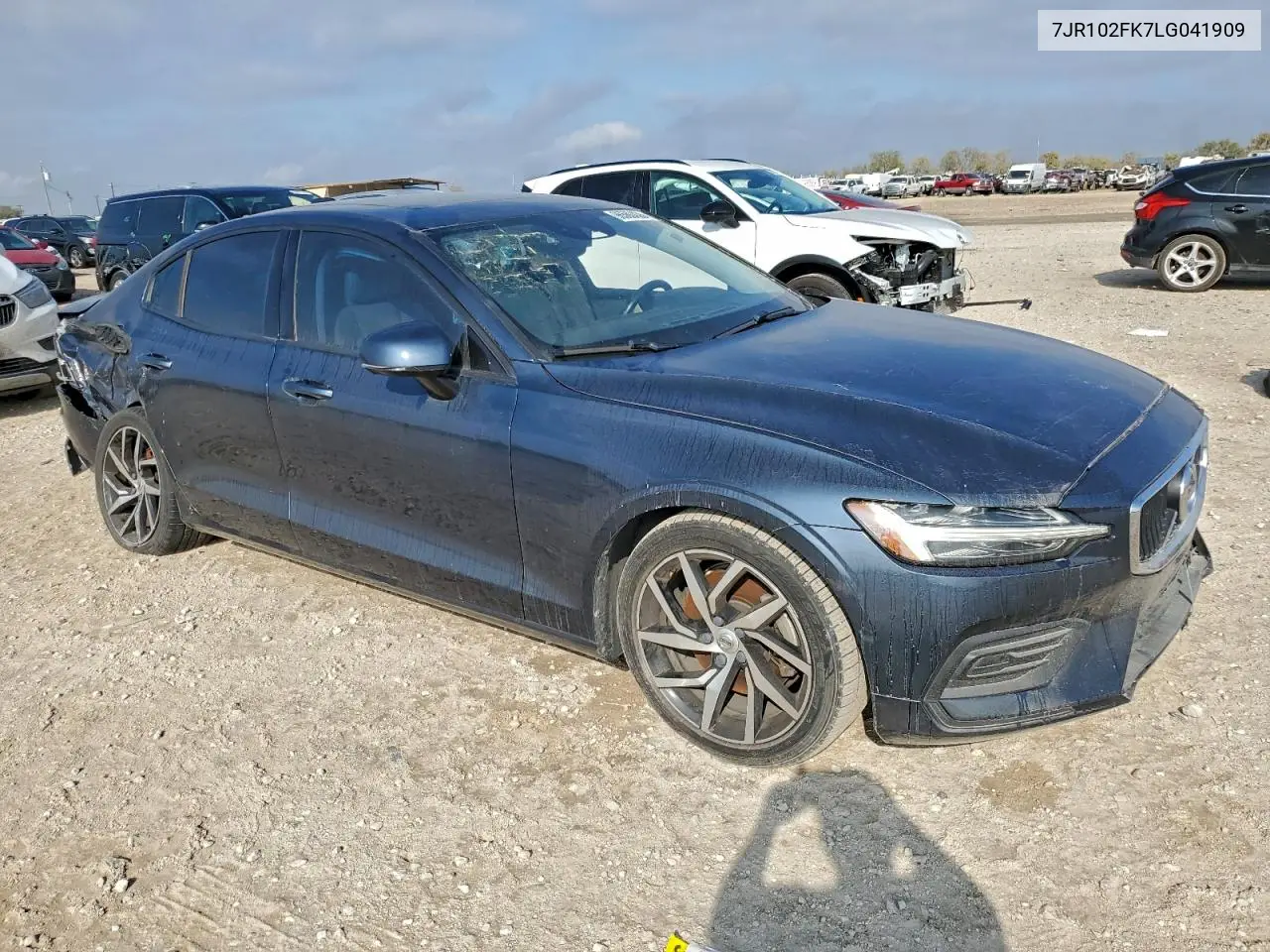 2020 Volvo S60 T5 Momentum VIN: 7JR102FK7LG041909 Lot: 96560435
