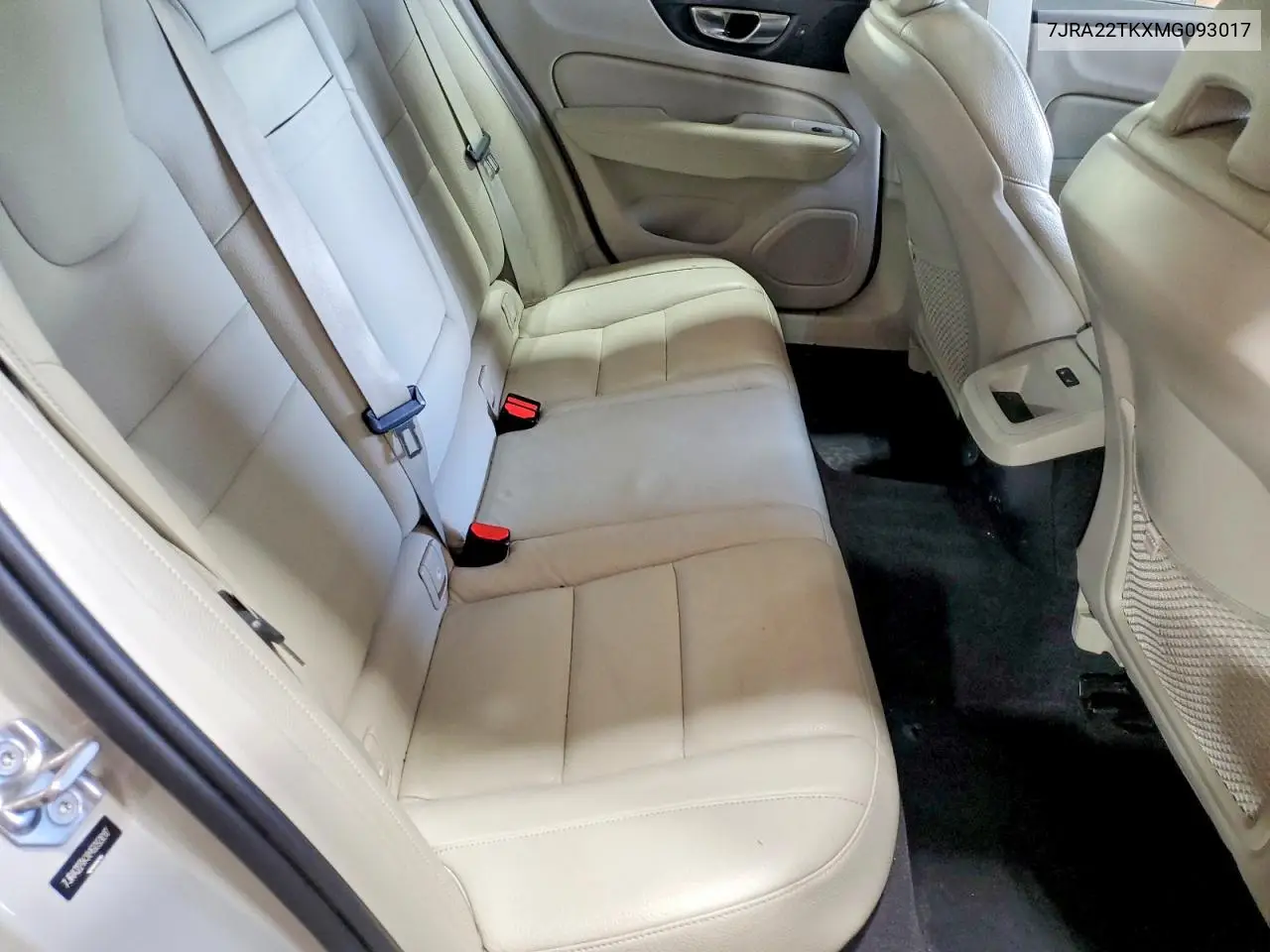 2021 Volvo S60 T6 Momentum VIN: 7JRA22TKXMG093017 Lot: 57623276