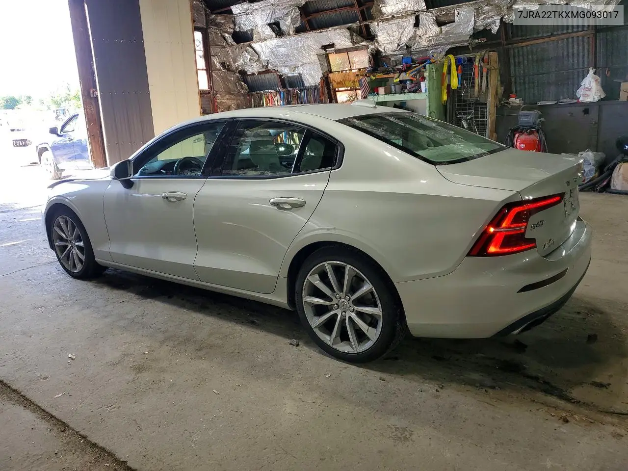 2021 Volvo S60 T6 Momentum VIN: 7JRA22TKXMG093017 Lot: 57623276