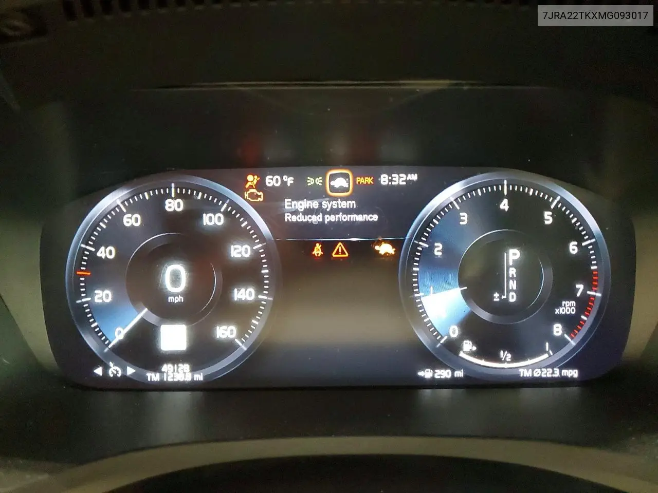 2021 Volvo S60 T6 Momentum VIN: 7JRA22TKXMG093017 Lot: 57623276