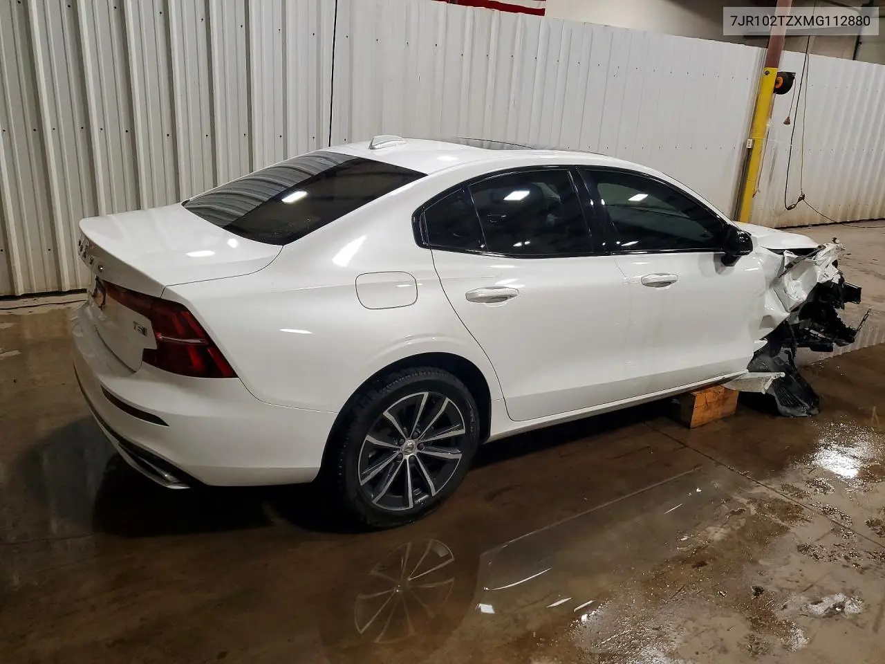 2021 Volvo S60 T5 Momentum VIN: 7JR102TZXMG112880 Lot: 58371036