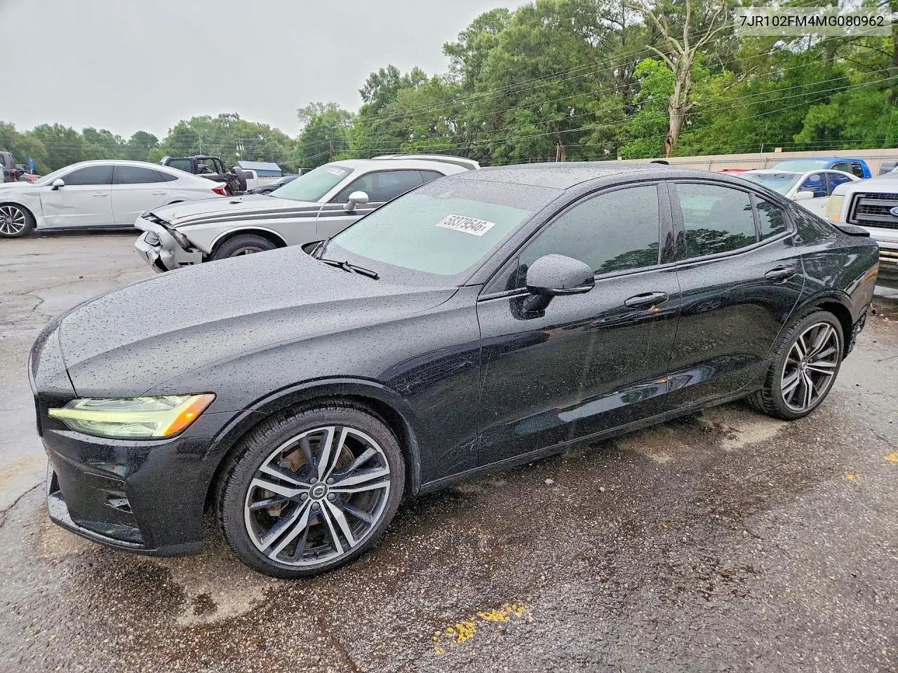 2021 Volvo S60 T5 R-Design VIN: 7JR102FM4MG080962 Lot: 58379546