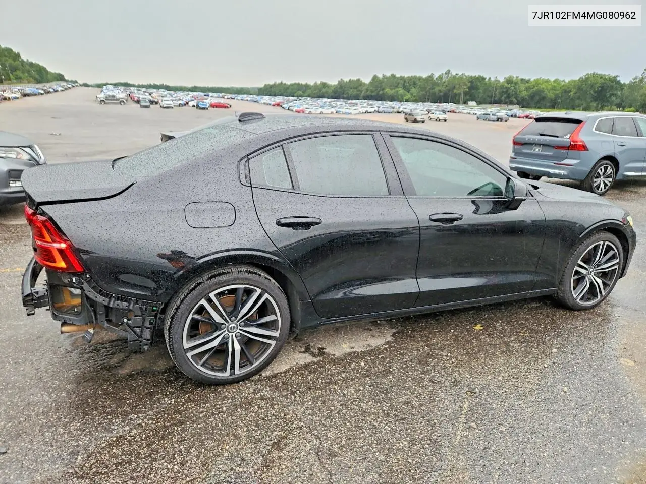 2021 Volvo S60 T5 R-Design VIN: 7JR102FM4MG080962 Lot: 58379546