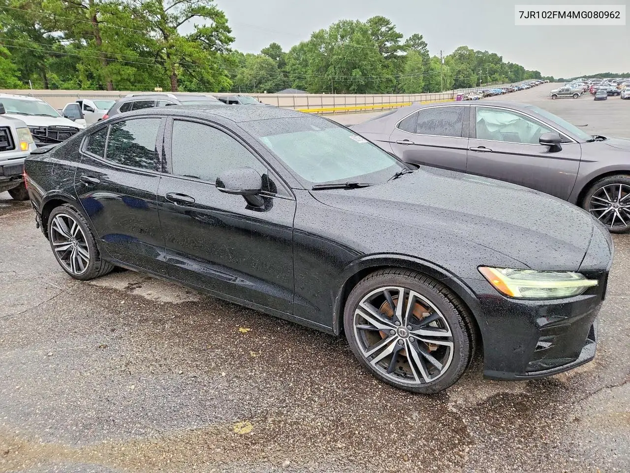 2021 Volvo S60 T5 R-Design VIN: 7JR102FM4MG080962 Lot: 58379546