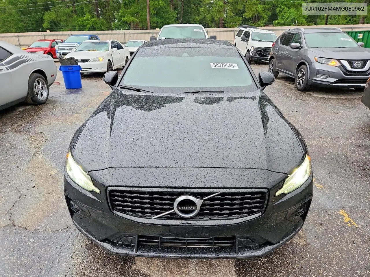 2021 Volvo S60 T5 R-Design VIN: 7JR102FM4MG080962 Lot: 58379546