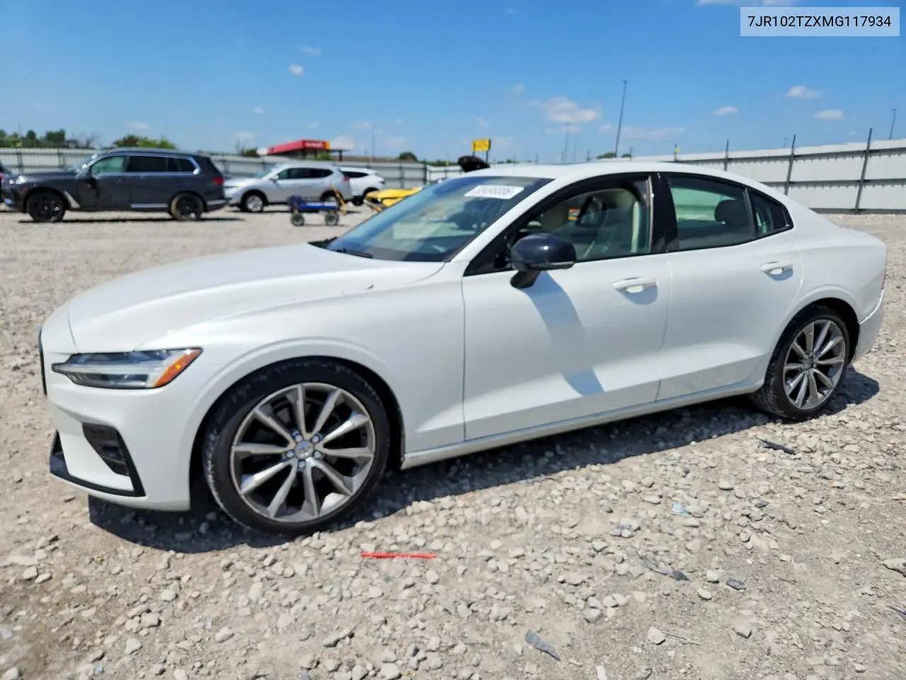 2021 Volvo S60 T5 Momentum VIN: 7JR102TZXMG117934 Lot: 58498006