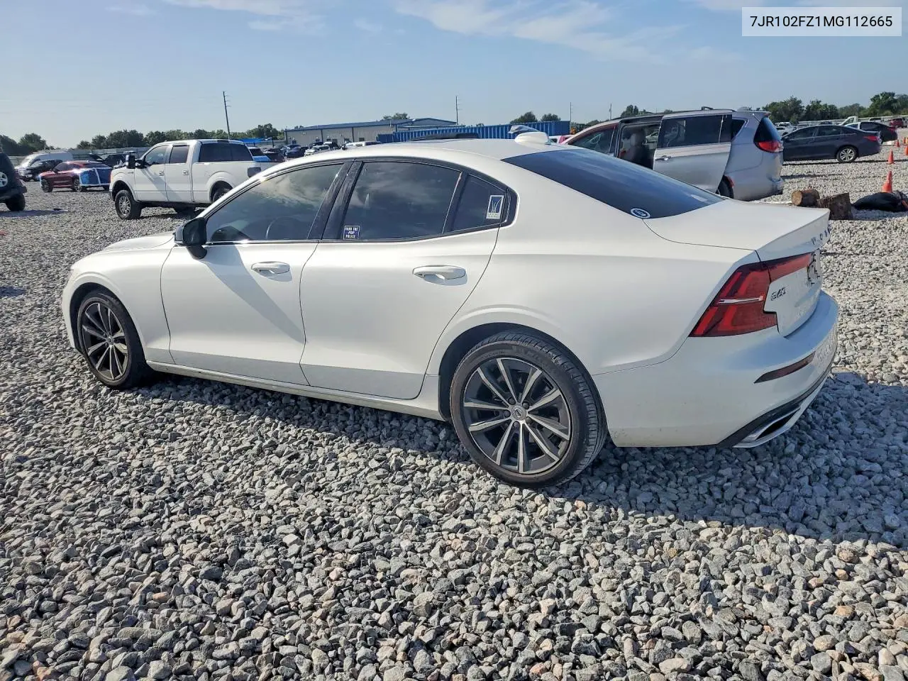 2021 Volvo S60 T5 R-Design VIN: 7JR102FZ1MG112665 Lot: 60804576