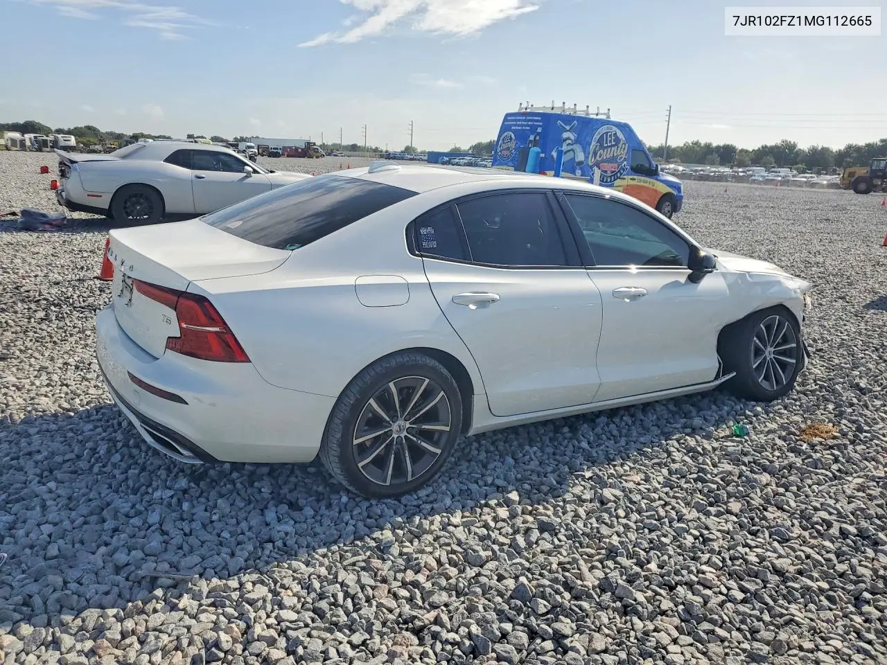 2021 Volvo S60 T5 R-Design VIN: 7JR102FZ1MG112665 Lot: 60804576