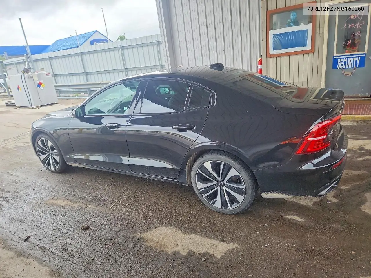 2022 Volvo S60 B5 Momentum VIN: 7JRL12FZ7NG160260 Lot: 54135746