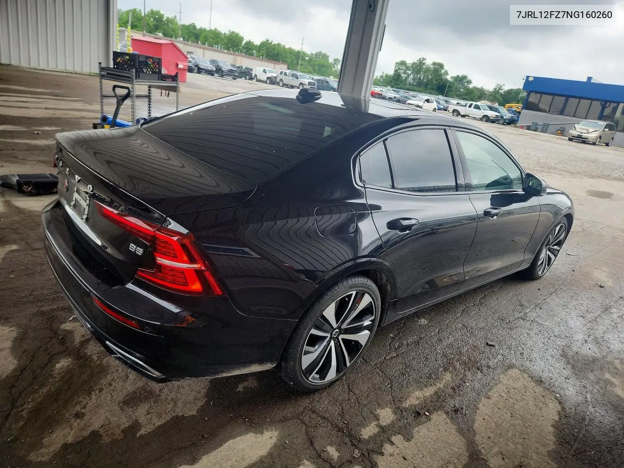 2022 Volvo S60 B5 Momentum VIN: 7JRL12FZ7NG160260 Lot: 54135746