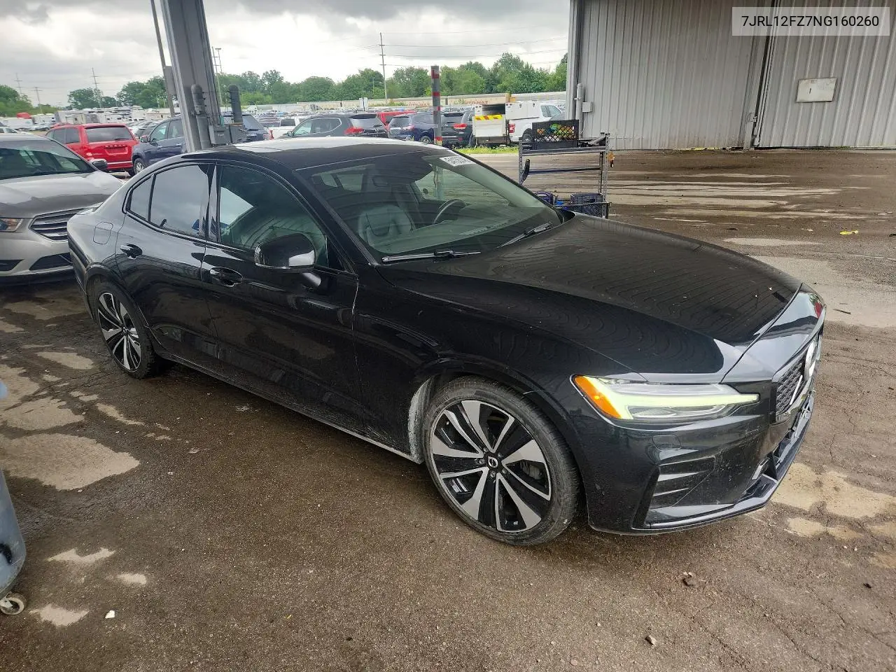 2022 Volvo S60 B5 Momentum VIN: 7JRL12FZ7NG160260 Lot: 54135746