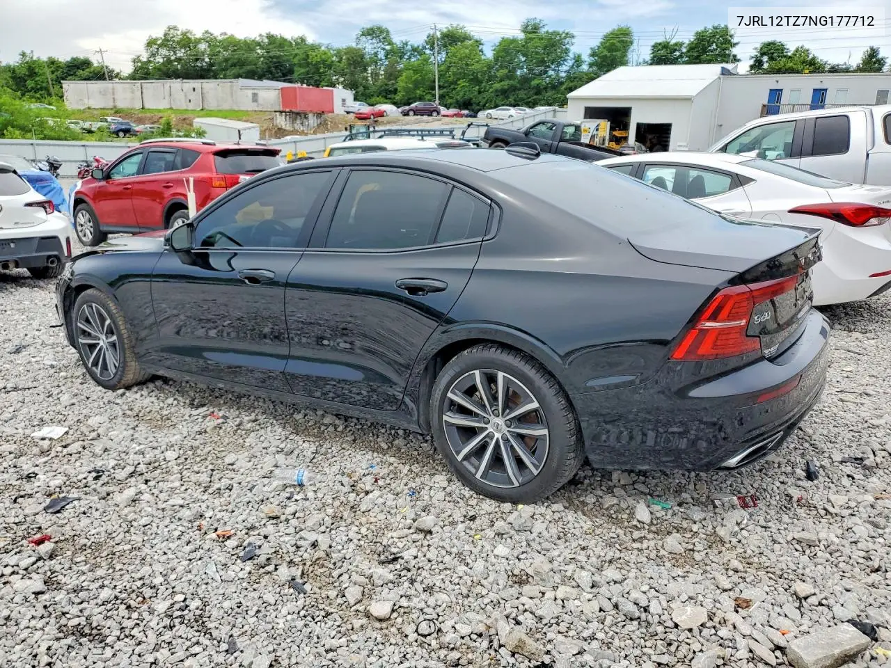 2022 Volvo S60 B5 Momentum VIN: 7JRL12TZ7NG177712 Lot: 57570006